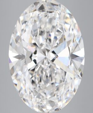 6.08ct Oval Lab-Grown Diamond — D VS1 — IGI Certified