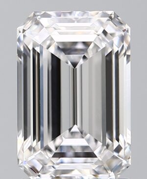 2.07ct Emerald Lab-Grown Diamond — D VVS2 — IGI Certified