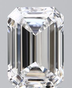 2.07ct Emerald Lab-Grown Diamond — D VVS2 — IGI Certified