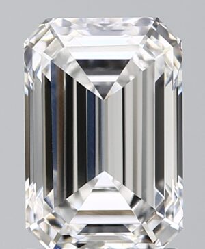 2.07ct Emerald Lab-Grown Diamond — D VVS2 — IGI Certified