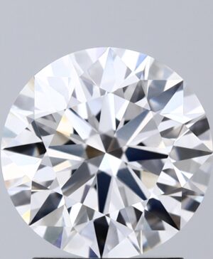 2.06ct Round Lab-Grown Diamond — D VVS2 — IGI Certified