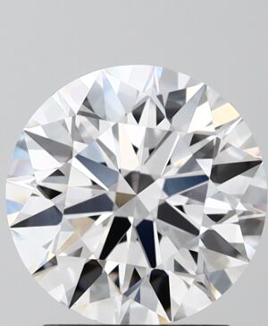 2.06ct Round Lab-Grown Diamond — D VVS2 — IGI Certified