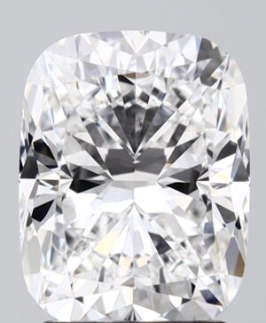 2.57ct Cushion Lab-Grown Diamond — D VVS2 — IGI Certified