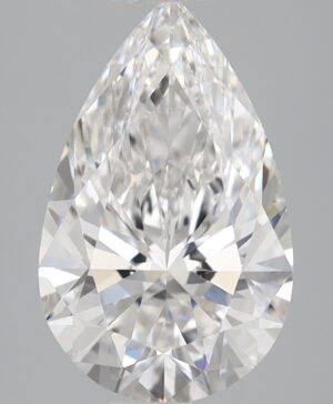 2.57ct Pear Lab-Grown Diamond — D VVS2 — IGI Certified