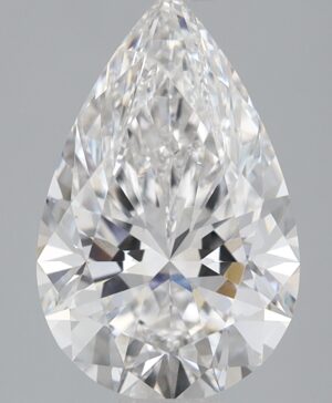 2.57ct Pear Lab-Grown Diamond — E VVS2 — IGI Certified