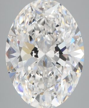 5.58ct Oval Lab-Grown Diamond — D VS1 — IGI Certified