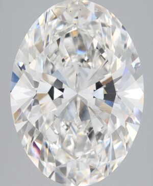 5.26ct Oval Lab-Grown Diamond — F VS1 — IGI Certified