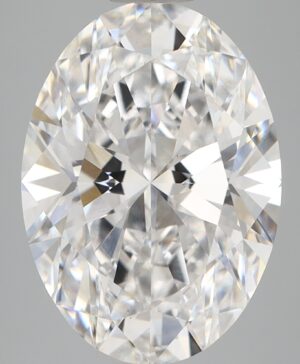 5.12ct Oval Lab-Grown Diamond — D VS1 — IGI Certified