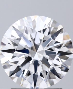2.06ct Round Lab-Grown Diamond — D VVS2 — IGI Certified