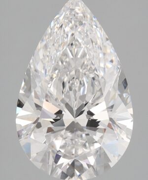 2.29ct Pear Lab-Grown Diamond — D VVS2 — IGI Certified