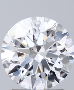 2.06ct Round Lab-Grown Diamond — D VVS2 — IGI Certified