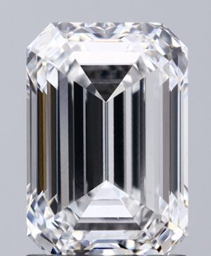 2.02ct Emerald Lab-Grown Diamond — D VVS2 — IGI Certified