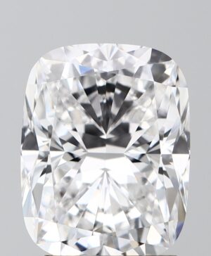 2.57ct Cushion Lab-Grown Diamond — D VVS2 — IGI Certified