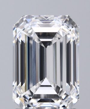 2.01ct Emerald Lab-Grown Diamond — D VVS2 — IGI Certified