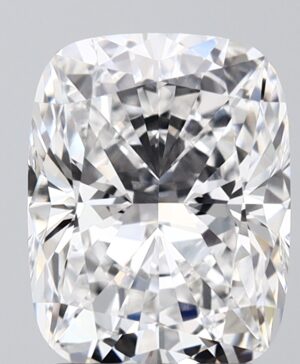2.57ct Cushion Lab-Grown Diamond — D VVS2 — IGI Certified