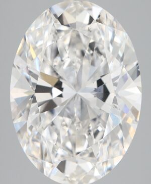 4.71ct Oval Lab-Grown Diamond — F VS2 — IGI Certified