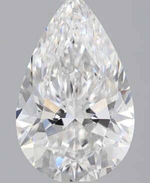 2.02ct Pear Lab-Grown Diamond — D VVS2 — IGI Certified