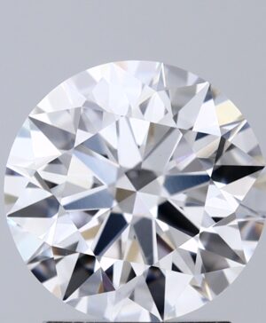 2.04ct Round Lab-Grown Diamond — D VVS2 — IGI Certified
