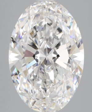 4.08ct Oval Lab-Grown Diamond — E VVS2 — IGI Certified