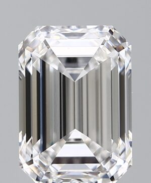 2.01ct Emerald Lab-Grown Diamond — D VVS2 — IGI Certified