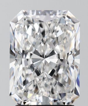 2.54ct Radiant Lab-Grown Diamond — D VS1 — IGI Certified