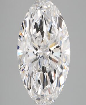 4.03ct Oval Lab-Grown Diamond — D VS2 — IGI Certified