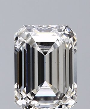 1.73ct Emerald Lab-Grown Diamond — F VS1 — IGI Certified