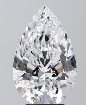 5.09ct Pear Lab-Grown Diamond — D VVS2 — IGI Certified