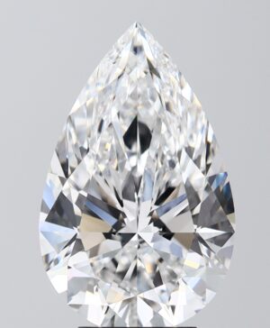 5.08ct Pear Lab-Grown Diamond — D VVS2 — IGI Certified