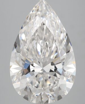 4.52ct Pear Lab-Grown Diamond — F VS1 — IGI Certified