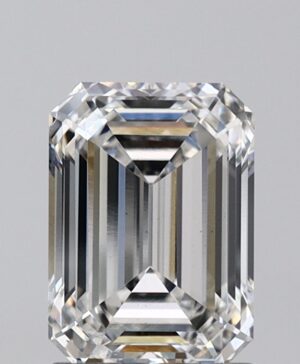 1.72ct Emerald Lab-Grown Diamond — F VS1 — IGI Certified