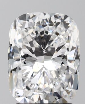 2.56ct Cushion Lab-Grown Diamond — D VVS2 — IGI Certified