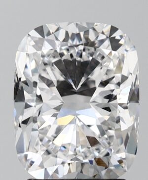 2.56ct Cushion Lab-Grown Diamond — D VVS2 — IGI Certified