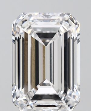 1.58ct Emerald Lab-Grown Diamond — D VVS2 — IGI Certified