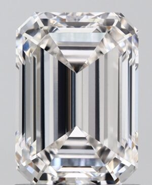 1.58ct Emerald Lab-Grown Diamond — F VS1 — IGI Certified
