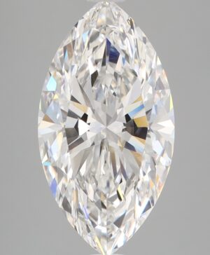 4.08ct Marquise Lab-Grown Diamond — D VVS2 — IGI Certified