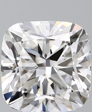 2.55ct Cushion Lab-Grown Diamond — D VS1 — IGI Certified