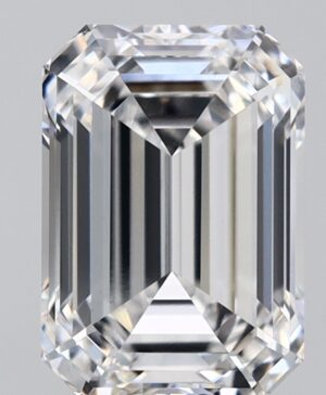 1.56ct Emerald Lab-Grown Diamond — D VVS2 — IGI Certified