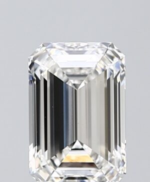 1.55ct Emerald Lab-Grown Diamond — F VS1 — IGI Certified