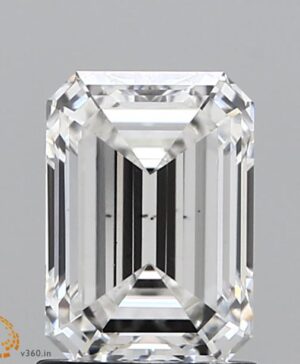 1.54ct Emerald Lab-Grown Diamond — F VS1 — IGI Certified