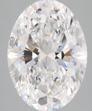 4.04ct Oval Lab-Grown Diamond — D VVS2 — IGI Certified