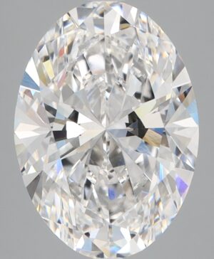 4.02ct Oval Lab-Grown Diamond — D VVS2 — IGI Certified