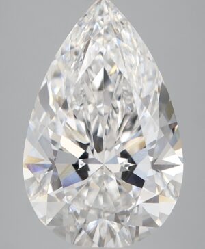 3.57ct Pear Lab-Grown Diamond — D VVS2 — IGI Certified