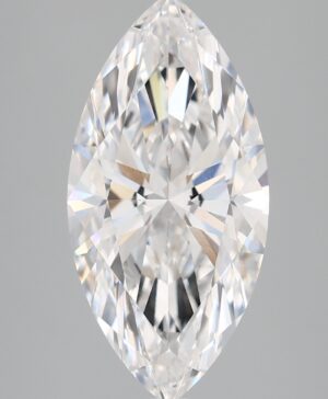 3.58ct Marquise Lab-Grown Diamond — D VVS2 — IGI Certified