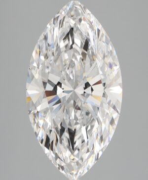 3.57ct Marquise Lab-Grown Diamond — D VVS2 — IGI Certified