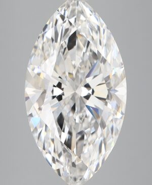 3.55ct Marquise Lab-Grown Diamond — D VVS2 — IGI Certified