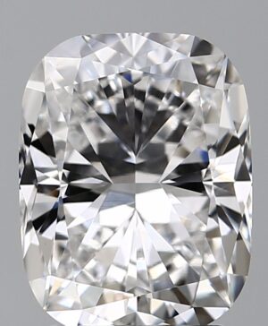 2.50ct Cushion Lab-Grown Diamond — D VVS2 — IGI Certified