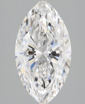 2.58ct Marquise Lab-Grown Diamond — D VVS2 — IGI Certified