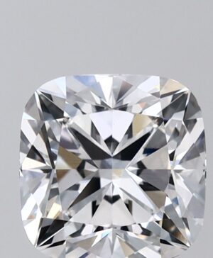 2.09ct Cushion Lab-Grown Diamond — D VVS2 — IGI Certified