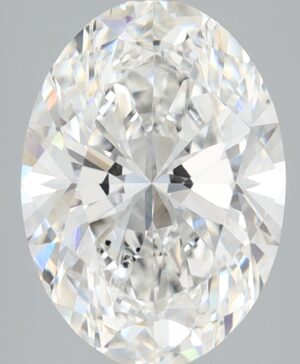 3.73ct Oval Lab-Grown Diamond — F VS2 — IGI Certified